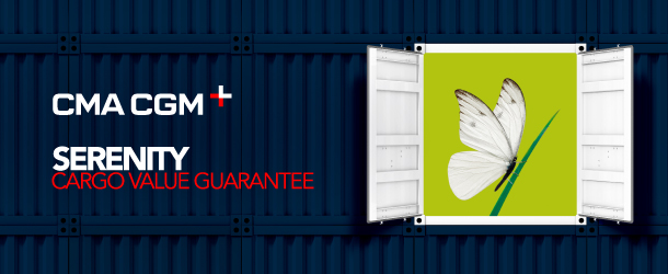 Discover SERENITY cargo value guarantee in step 5 of the eBooking